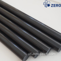 Haste de acetal preto 100% virgem